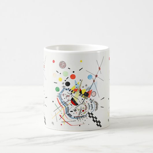 Naar het Zee en de zon - Kandinsky Magische Mok (Center)