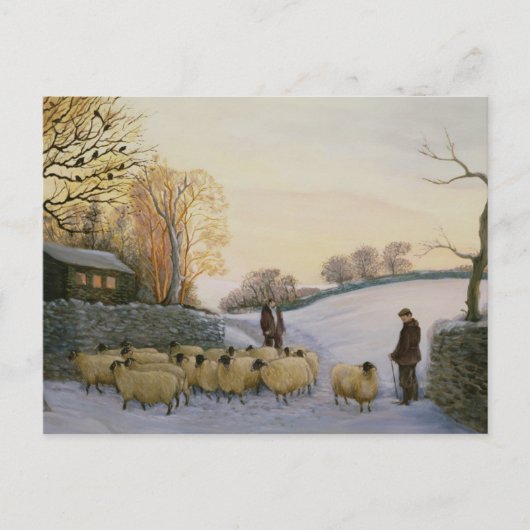 Naar huis briefkaart (Voorkant)