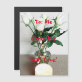 Naar: Ik, van: Ik, met liefde! Magnetische kaart (Voorkant / Achterkant)