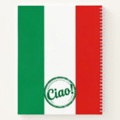 Naar Italië 2026 Notitieboek (Achterkant)