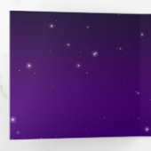 Naar je bestemming en verder dan de ruimte Afstude Drieluik Kaart (Binnenzijde eerst)