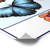 Naar je dromen vliegen poster (Hoek)