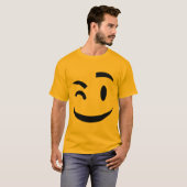 naar je emoji kijken t-shirt (Voorkant volledig)