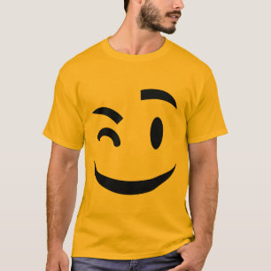 naar je emoji kijken t-shirt