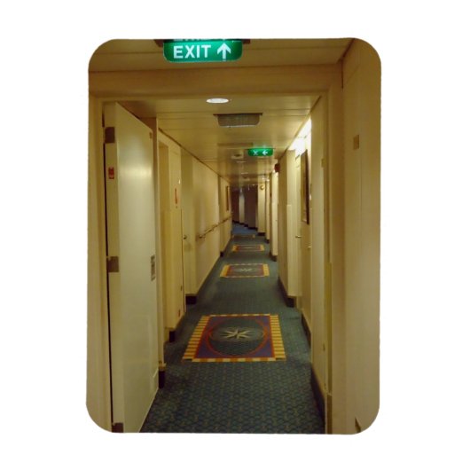 Naar je hut magneet (Verticaal)