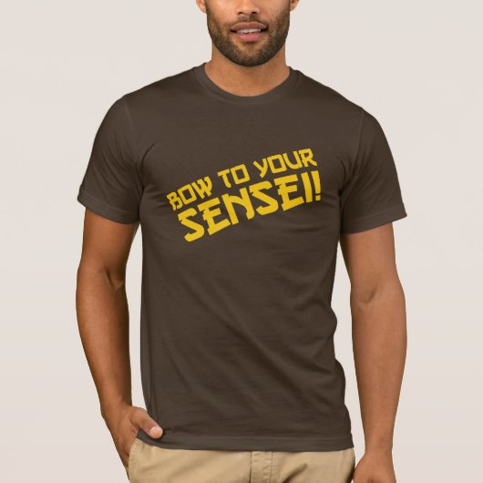 Naar je Sensei. T-shirt (Voorkant)