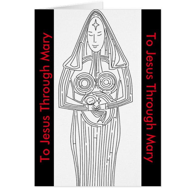 Naar Jezus door Mary (Voorkant)