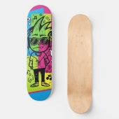  naar jou kijkend Skateboard (Voorkant)