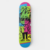  naar jou kijkend Skateboard (Voorkant)