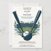 Naar Kampioen Team Ball Field Pitch Baseball Bruil Kaart (Voorkant)