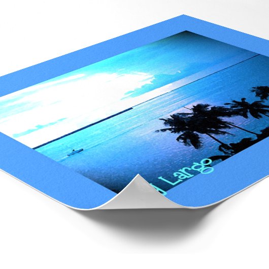 Naar Key Largo Poster (Hoek)