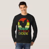 Naar kip t-shirt (Voorkant volledig)