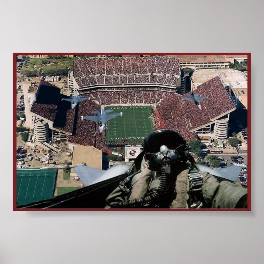 Naar Kyle Field vliegen Poster (Voorkant)