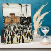 Naar L.S. Lowry Fotoplaat (Zijkant)