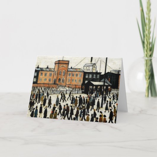 Naar L.S. Lowry Kaart (Voorkant)