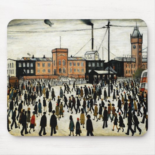Naar L.S. Lowry Muismat (Voorkant)