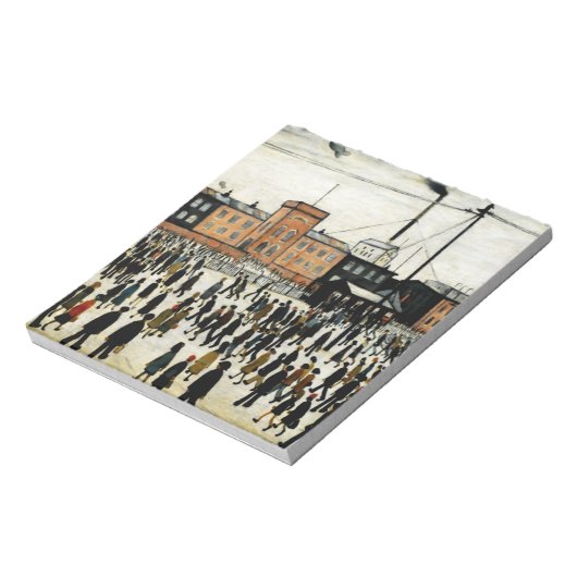 Naar L.S. Lowry Notitieblok (Linkerzijde)