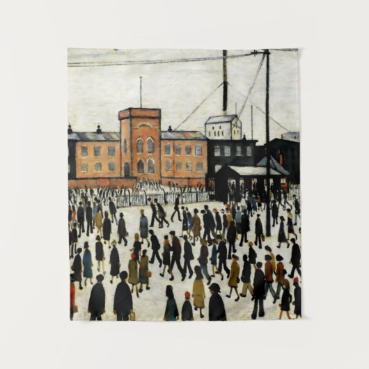 Naar L.S. Lowry Wandkleed (Voorkant)