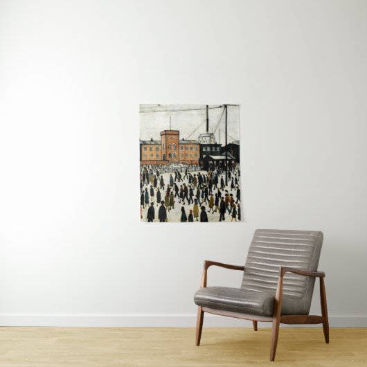 Naar L.S. Lowry Wandkleed (In situ)