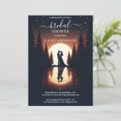 Naar Lakeside Mountain Fun Natuur Lake Vrijgezelle Kaart (Staand voorkant)