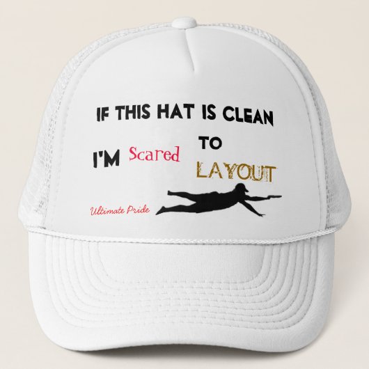Naar Lay-out Trucker Hat Pet (Voorkant)