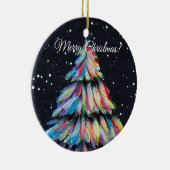 Naar licht getekend keramisch ornament (Rechts)