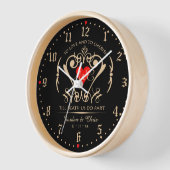 Naar liefde en naar de Cherish Wall klok (Hoek)