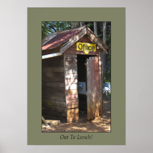 Naar Lunch. Poster