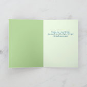 Naar Ma en Pap op Jubileum Rydal Mount Garden Kaart (Binnen)