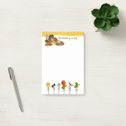 Naar Markt I ga (grote ticky Note Pad) (Kantoor)