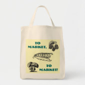 Naar markt tote bag (Voorkant)