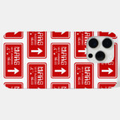 Naar Mars Highway Sign Case-Mate iPhone Case (Achterkant (horizontaal))