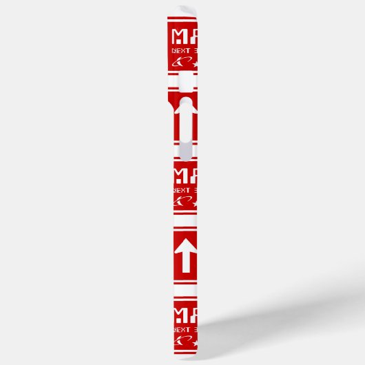 Naar Mars Highway Sign Case-Mate iPhone Case (Achterkant / Links)