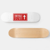Naar Mars Highway Sign Persoonlijk Skateboard (Horizontaal)