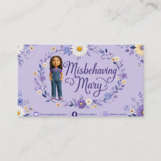 Naar Mary Zakelijke Kaarten Visitekaartje