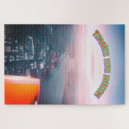 Naar meer vrijheid legpuzzel (Horizontaal)