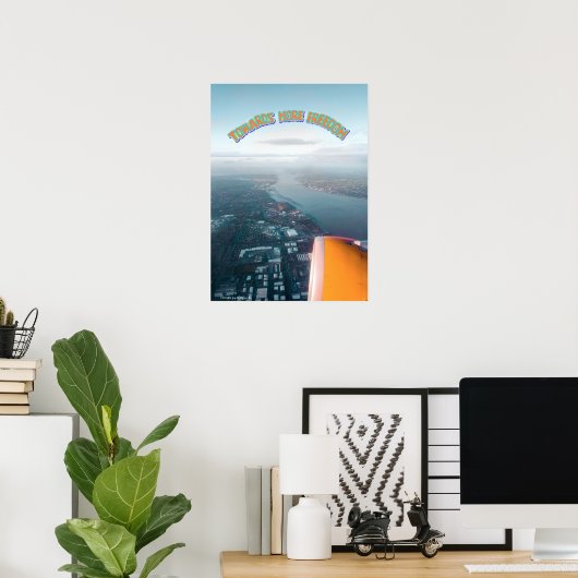 Naar meer vrijheid poster (Thuiskantoor)