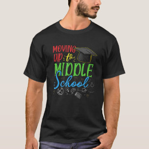 Naar middelbare school Afstuderen T-shirt
