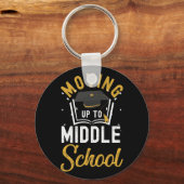 Naar middelbare school, basisschool sleutelhanger (Voorkant)