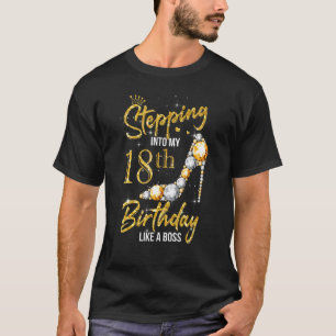 Naar mijn 18e verjaardag, vrouwen op hoog niveau 1 t-shirt