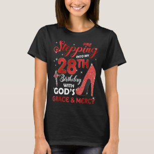 Naar mijn 28e verjaardag met GODS Grace en M T-shirt