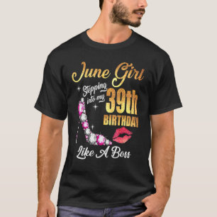 Naar mijn 39e verjaardag als een bus voor 39 t-shirt