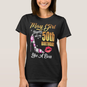 Naar mijn 50ste verjaardag als een bus voor 50 t-shirt