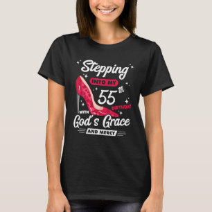 Naar mijn 55ste verjaardag met Gods Grace T-shirt