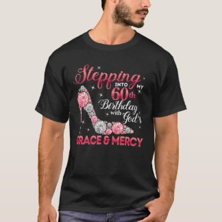 Naar mijn 60ste verjaardag met Gods hoogheid T-shirt