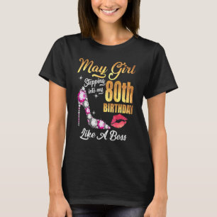 Naar mijn 80ste verjaardag als een boot voor 80 t-shirt