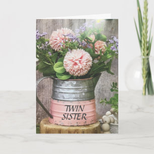 NAAR MIJN AMAZING **TWINSISTER** KAART OP DE TWEED