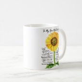 Naar mijn beatige dochter koffiemok (Voorkant rechts)