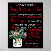 Naar mijn beste dochter in de wet poster (Voorkant)