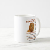 Naar mijn beste schoonzoon koffiemok (Voorkant rechts)